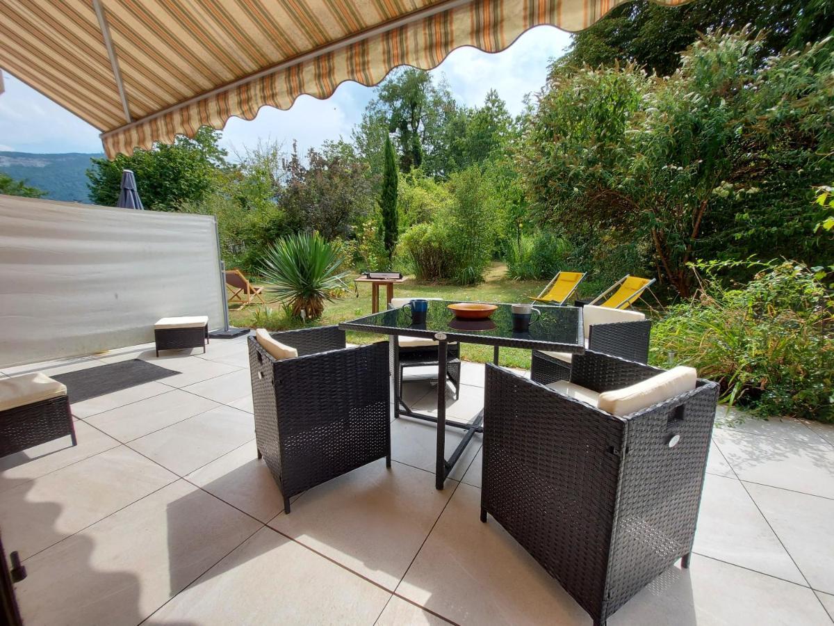 Centre St Jorioz : Charmant Et Spacieux Studio Avec Terrasse Et Jardin Privatif Saint-Jorioz Exterior foto